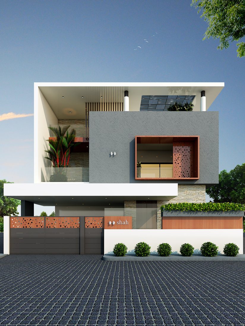 Thirunagar residence exterior